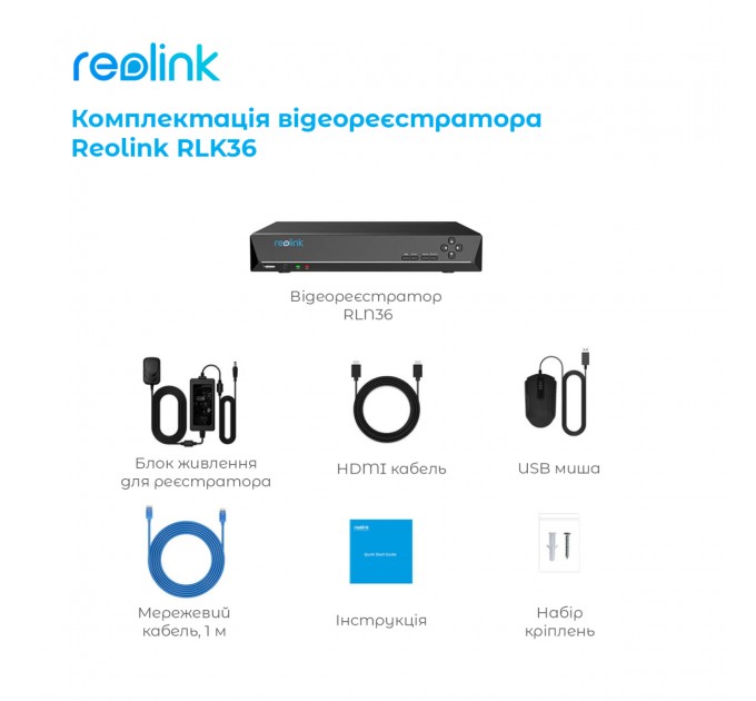 Reolink Видеорегистратор Reolink RLN36