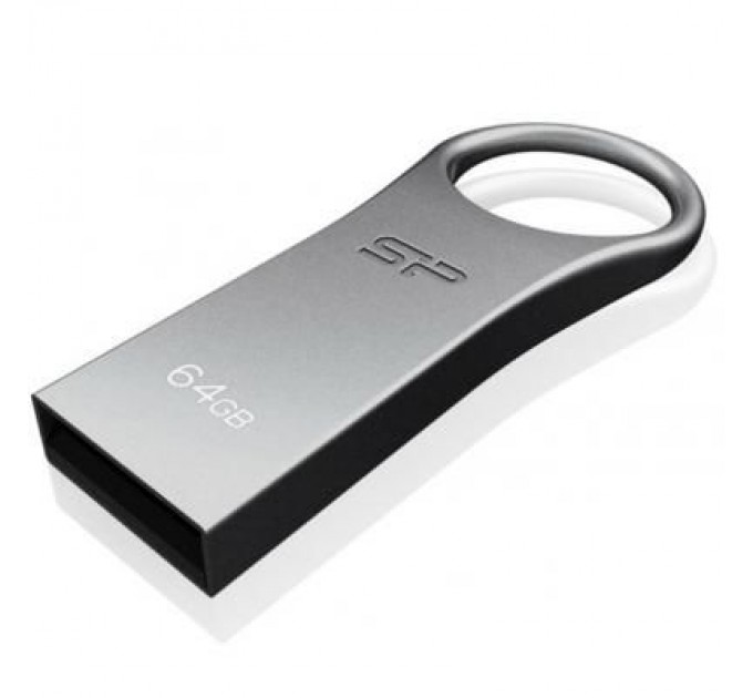 Silicon Power USB флеш накопичувач Silicon Power 64GB Firma F80 Silver USB 2.0 (SP064GBUF2F80V1S)