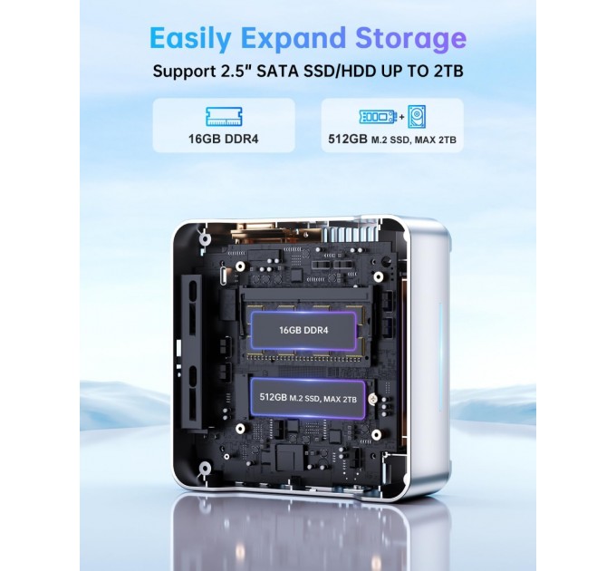 NiPoGi Неттоп NiPoGi GK3 Plus (791684817397)