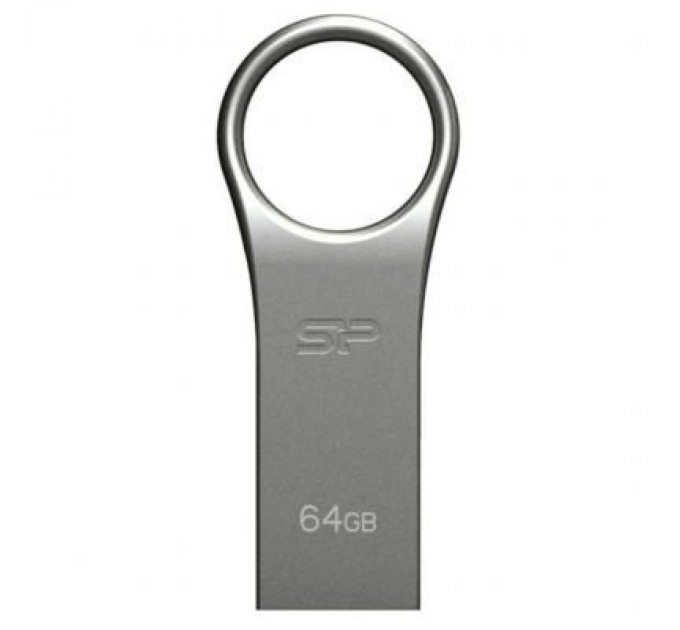 Silicon Power USB флеш накопичувач Silicon Power 64GB Firma F80 Silver USB 2.0 (SP064GBUF2F80V1S)