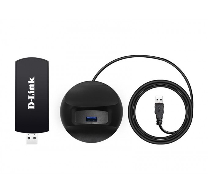 D-Link Беспроводной адаптер D-Link DWA-192 802.11ac, USB