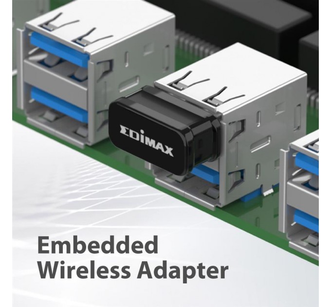 Edimax Беспроводной адаптер Edimax EW-7811ULC (AC600, nano)