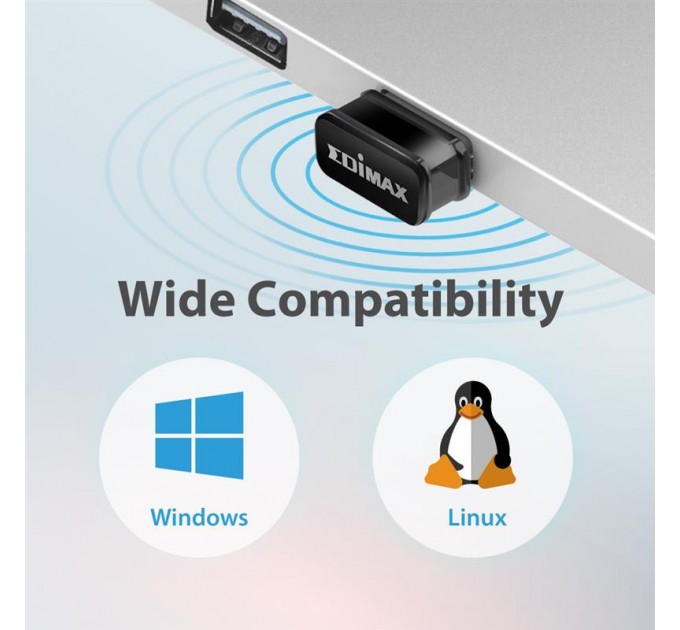 Edimax Беспроводной адаптер Edimax EW-7811ULC (AC600, nano)