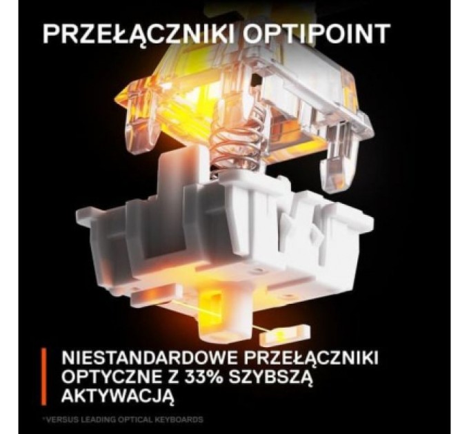 SteelSeries Клавіатура SteelSeries Apex 9 TKL USB Black (SS64847)