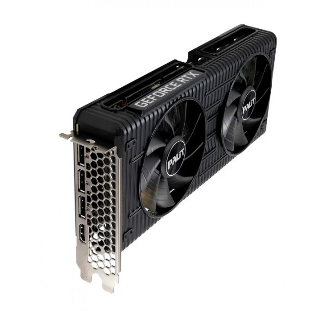Palit Видеокарта GF RTX 3060 12GB GDDR6 Dual Palit (NE63060019K9-190AD) (LHR)