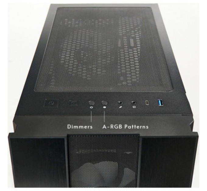 Chieftec Корпус Chieftec Gaming Hunter 2 Tempered Glass (GS-02B-OP)