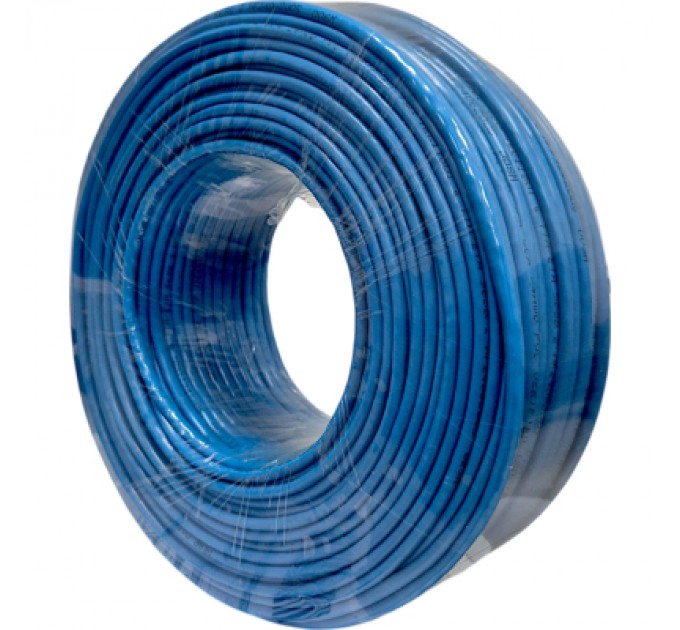 GEAR Кабель мережевий GEAR FTP 100м, cat.5e, CCA(25), 4*2*0,51, PVC, indoor, blue (GEC-FTPCCA25051100)