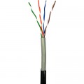 GEAR Кабель мережевий GEAR UTP 100м, cat.5e, CCA, 4*2*0,51, PVC+PE, outdoor (GEC-UTPCCAOUT051100)