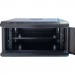 GEAR Шафа настінна GEAR 6U 19'' 600x600x300 мм, + полка 19", black (GWMSN-6U-600-600)