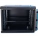 GEAR Шафа настінна GEAR 9U 19'' 600x600x450 мм, + полка 19", black (GWMSN-9U-600-600)
