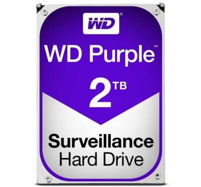 WD Жорсткий диск 3.5" 2TB WD (WD20PURZ)