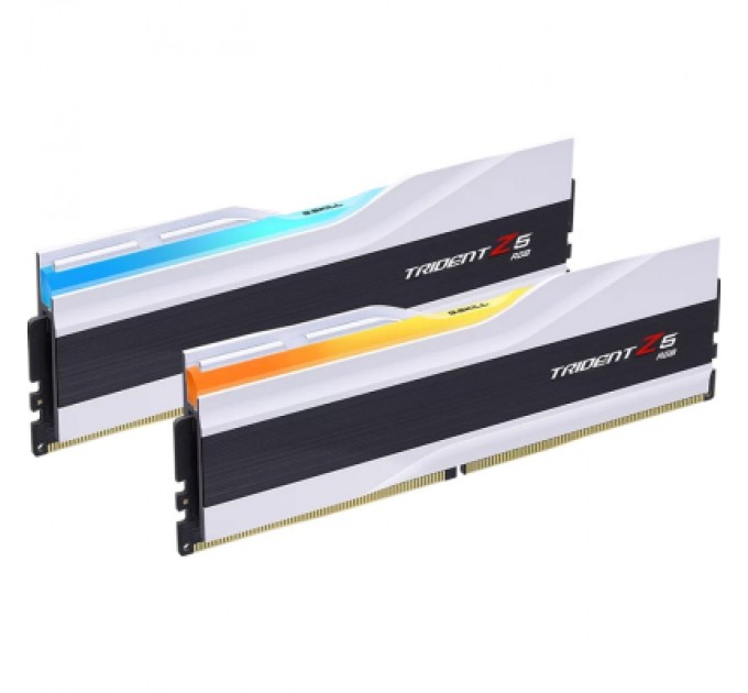 G.Skill Модуль пам'яті для комп'ютера DDR5 64GB (2x32GB) 6000 MHz Trident Z5 RGB White G.Skill (F5-6000J3636F32GX2-TZ5RW)