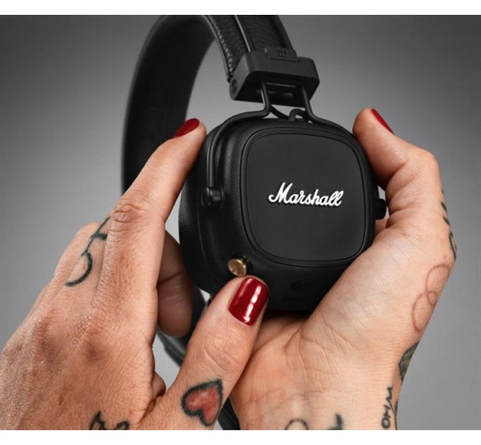Marshall Bluetooth-гарнітура Marshall Major IV Black (1005773)