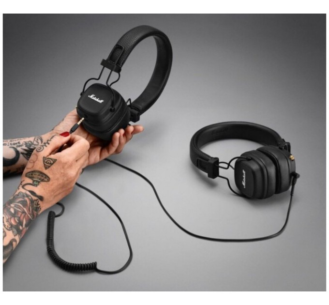 Marshall Bluetooth-гарнітура Marshall Major IV Black (1005773)