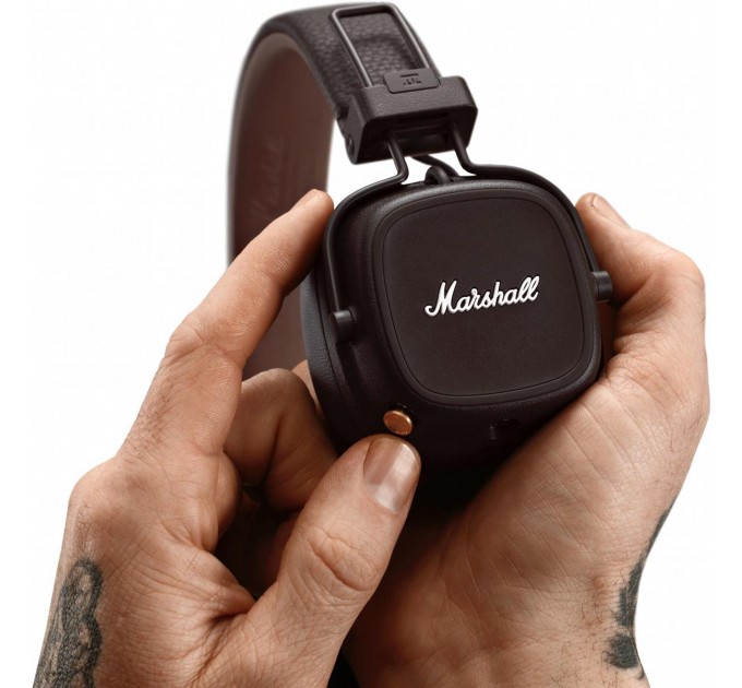 Marshall Bluetooth-гарнітура Marshall Major IV Brown (1006127)
