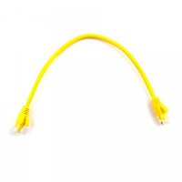 Патч-корд 0.25м, RJ-45, Cat.5e, CU, мідь, жовтий Ritar (PCR-CU/0.25Yw / 04278)