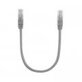 Ritar Патч-корд 0.25м, RJ-45, Cat.5e, CU, мідь, сірий Ritar (PCR-CU/0.25G / 00219)