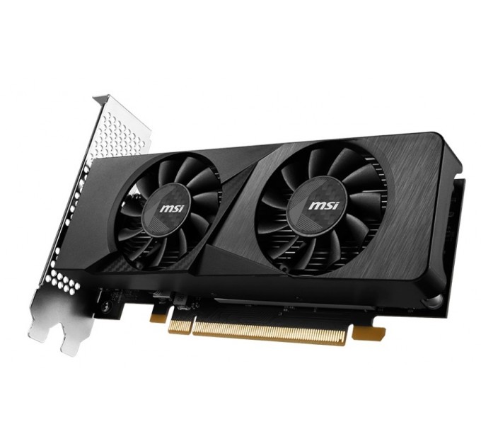 MSI Видеокарта GF RTX 3050 6GB GDDR6 Low Profile OC MSI (GeForce RTX 3050 LP 6G OC)