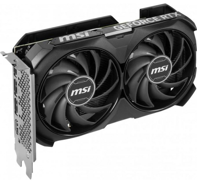 MSI Видеокарта GF RTX 4060 Ti  8GB GDDR6 Ventus 2X Black OC MSI (GeForce RTX 4060 Ti VENTUS 2X BLACK 8G OC)