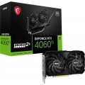 MSI Видеокарта GF RTX 4060 Ti 16GB GDDR6 Ventus 2X Black OC MSI (GeForce RTX 4060 Ti VENTUS 2X BLACK 16G OC)