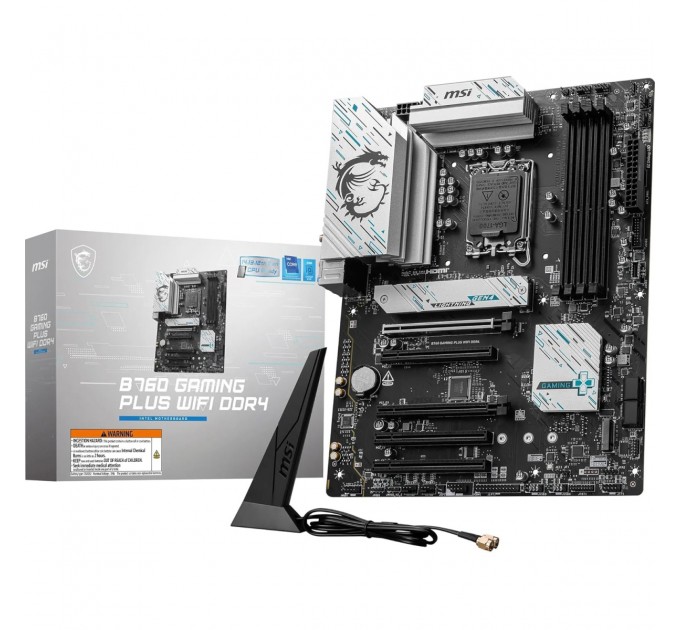 MSI Материнская плата MSI B760 Gaming Plus WiFi DDR4 Socket 1700