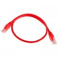 Ritar Патч-корд 0.3м, UTP, cat.5e, CU, red Ritar (PCR-CU/0.3Rd / 04266)