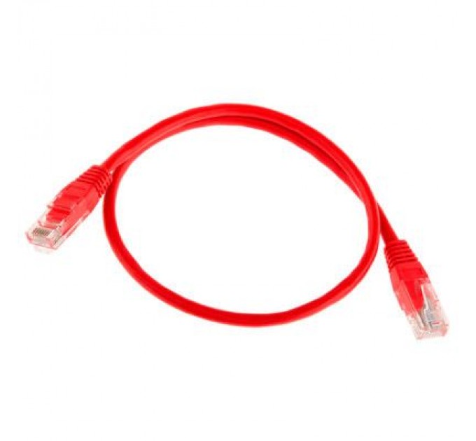 Ritar Патч-корд 0.3м, UTP, cat.5e, CU, red Ritar (PCR-CU/0.3Rd / 04266)