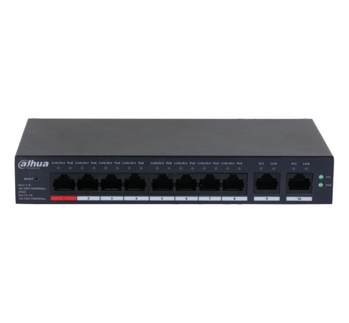 DAHUA Technology Коммутатор Dahua DH-CS4010-8GT-110
