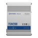 Teltonika Коммутатор Teltonika TSW200 (TSW200000010) (industrial, unmanaged, 8xGE PoE+, 2xSFP, IP30, ALU Case,  2 pin industrial DC, max PoE 240W)