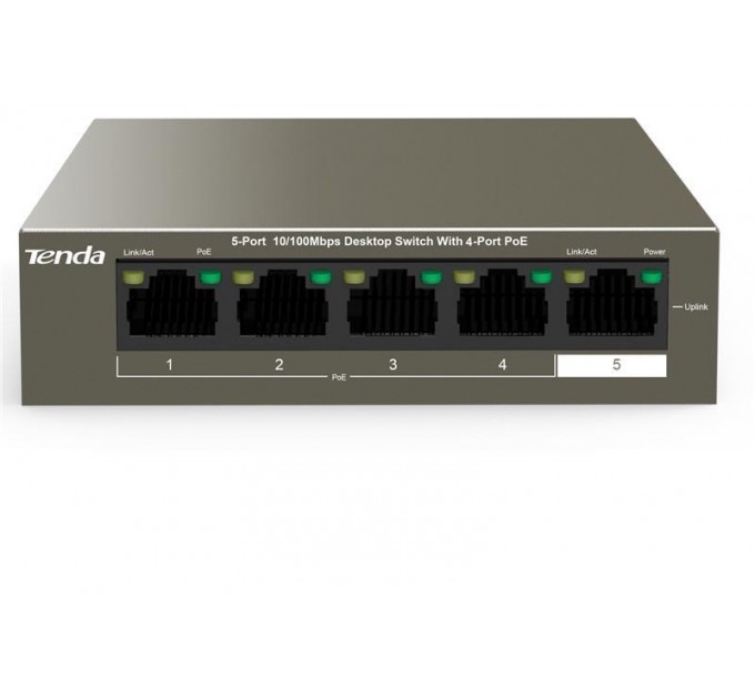 Tenda Комутатор Tenda TEF1105P-4-38W