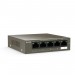Tenda Коммутатор Tenda TEG1105P-4-63W (1xGE+4xGE PoE, 58Вт max)