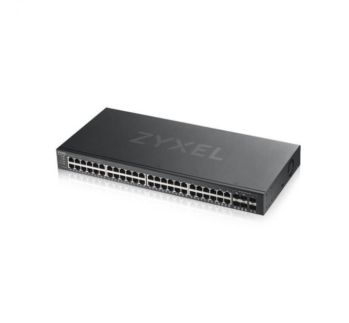 ZyXel Коммутатор ZYXEL GS1920-48V2 (GS1920-48V2-EU0101F) (44xGE, 4xGE/SFP, 2хSFP, Smart, NebulaFlex)