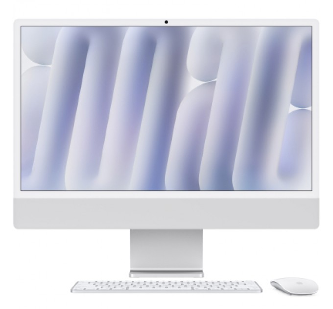 Apple Комп'ютер Apple 24" iMac Retina 4.5K / Apple M4 (8-c/CPU, 8-c/GPU), 16, 256, Silver (MWUC3UA/A)