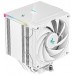 Deepcool Кулер процессорный DeepCool AK500 Digital WH (R-AK500-WHADMN-G), Intel: LGA2066/2011-v3/2011/1700/1200/1151/1150/1155, AMD: AM5/AM4, 127х117х160 мм, 4-pin