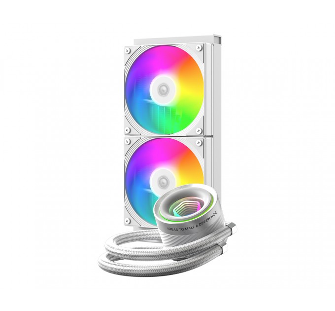 ID-Cooling Система водяного охолодження ID-Cooling FX240 INF White