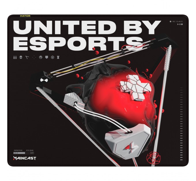 Hator Игровая поверхность Hator Tonn eSport L Maincast Edition (HTP-033)