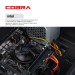COBRA Персональный компьютер COBRA Optimal (I11.16.S2.INT.431); Intel Core i3-10100 (3.6 - 4.3 ГГц) / ОЗУ 16 ГБ / SSD 240 ГБ / INTEL UHD Graphics 630 / без ОП / LAN / Ubuntu / черный