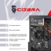 COBRA Персональный компьютер COBRA Optimal (I11.16.S2.INT.431); Intel Core i3-10100 (3.6 - 4.3 ГГц) / ОЗУ 16 ГБ / SSD 240 ГБ / INTEL UHD Graphics 630 / без ОП / LAN / Ubuntu / черный