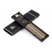 1StCharger Зовнішня кишеня 1StCharger для M2 NVMe PCIe SSD Type C 10Gbps Black (M2E.01.NVME.Black)