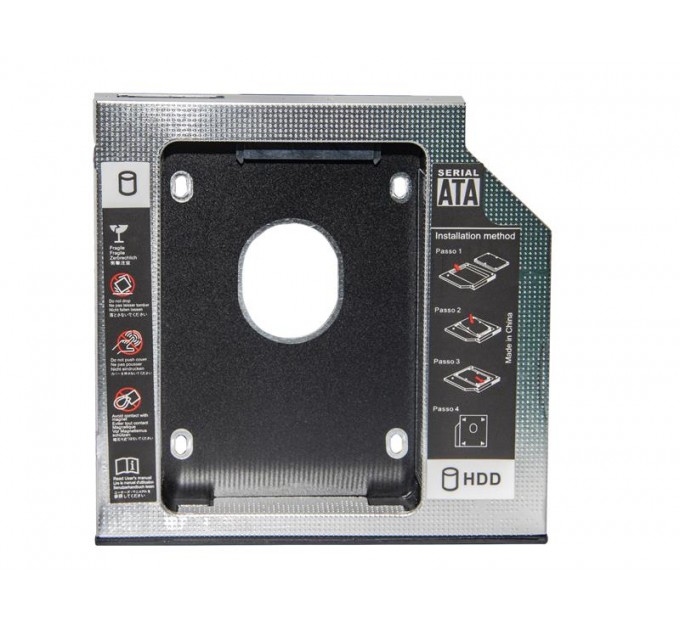 1StCharger Адаптер 1StCharger HDD 2.5" в відсік приводу ноутбука SATA/mSATA (HDC1ST950-1)