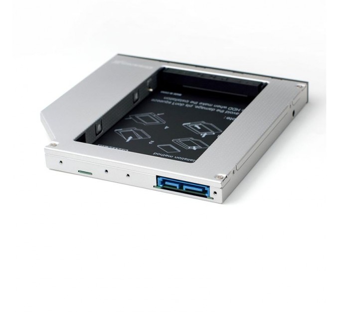 Grand-X Адаптер Grand-X для подключения HDD 2.5" в отсек привода ноутбука SATA3 12.7мм (HDC-27)
