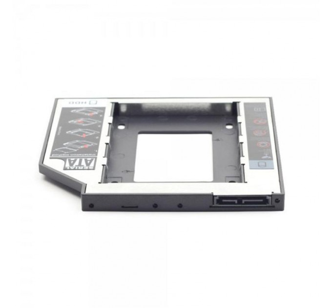 Gembird Адаптер HDD 2.5" для ноутбука в отсек CD-ROM Gembird MF-95-02 (12.7 мм)