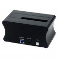 Noname Док станция для одного HDD SSD 2.5"/3.5" USB 3.0 + БП (D1U3X)