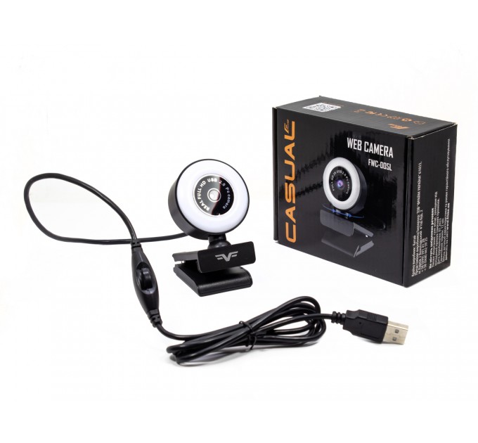 Frime Веб-камера Frime FWC-005L FHD Black