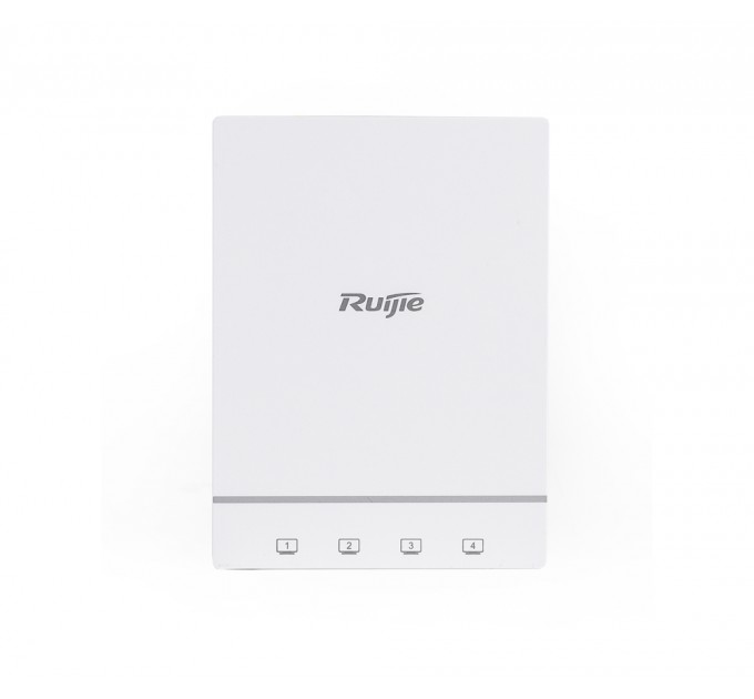 Ruijie Точка доступа Ruijie RG-AP180 (AX1800, 1xGE PoE, 4xGE, MU-MIMO, WiFi 6, PoE in, BLE, Zigbee, Ruijie Cloud)