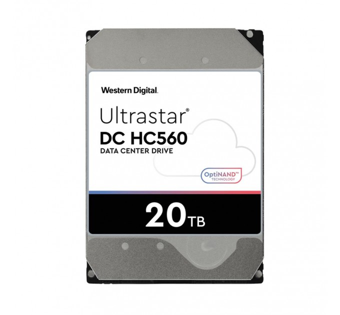 WESTERN DIGITAL ULTRASTAR Накопитель SAS 20TB WD Ultrastar DC HC560 7200RPM 12GB/S 512MB (0F38652)
