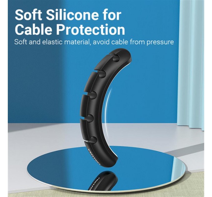 Vention Организатор кабеля Vention KBRB0 Black