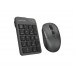 A4Tech Комплект (клавиатура цифровая, мышь) беспроводной Fstyler FG1600C Air2 Grey