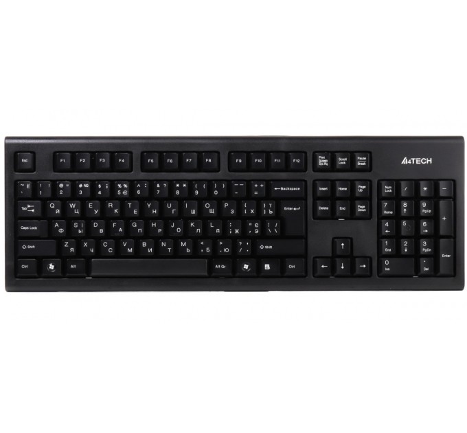 A4Tech Комплект (клавиатура, мышь) беспроводной A4Tech 3000N Black USB