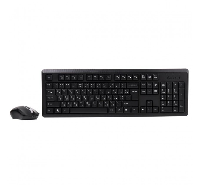 A4Tech Комплект (клавиатура, мышь) беспроводной A4Tech 4200N (GR-92+G3-200N) Black